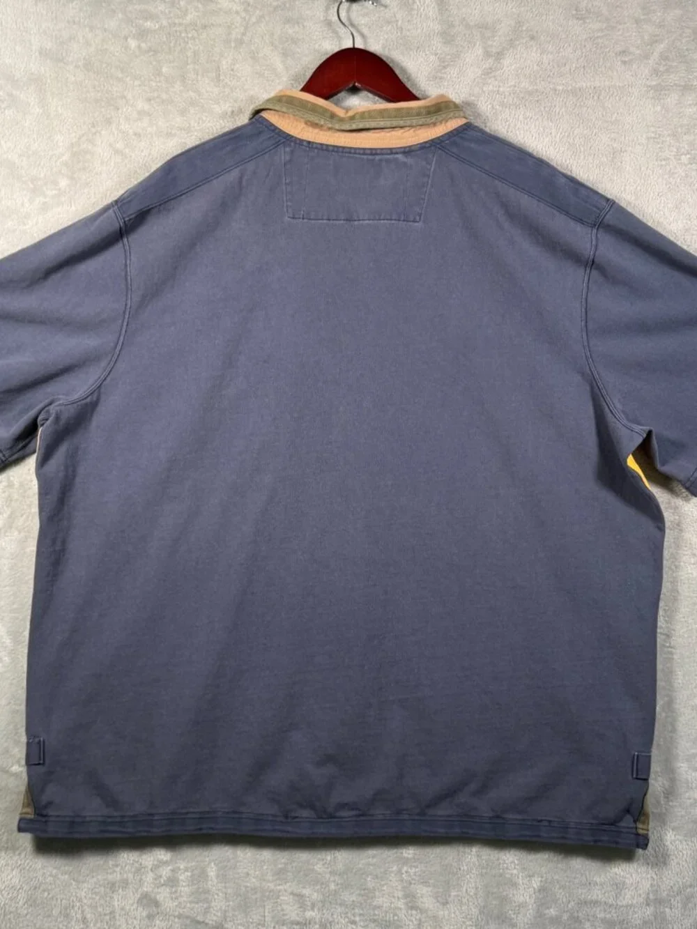 Polo Ralph Lauren Rugby Shirt Mens 3XB 3XL Big Blue Mountain Expedition Nepal